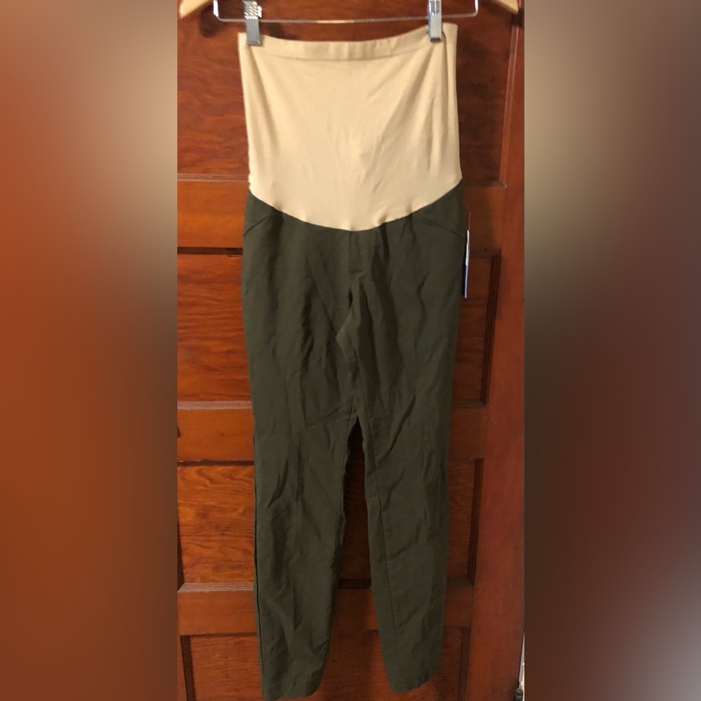 Motherhood The Maia Secret Fit Belly Skinny Ankle Maternity Pants Size S